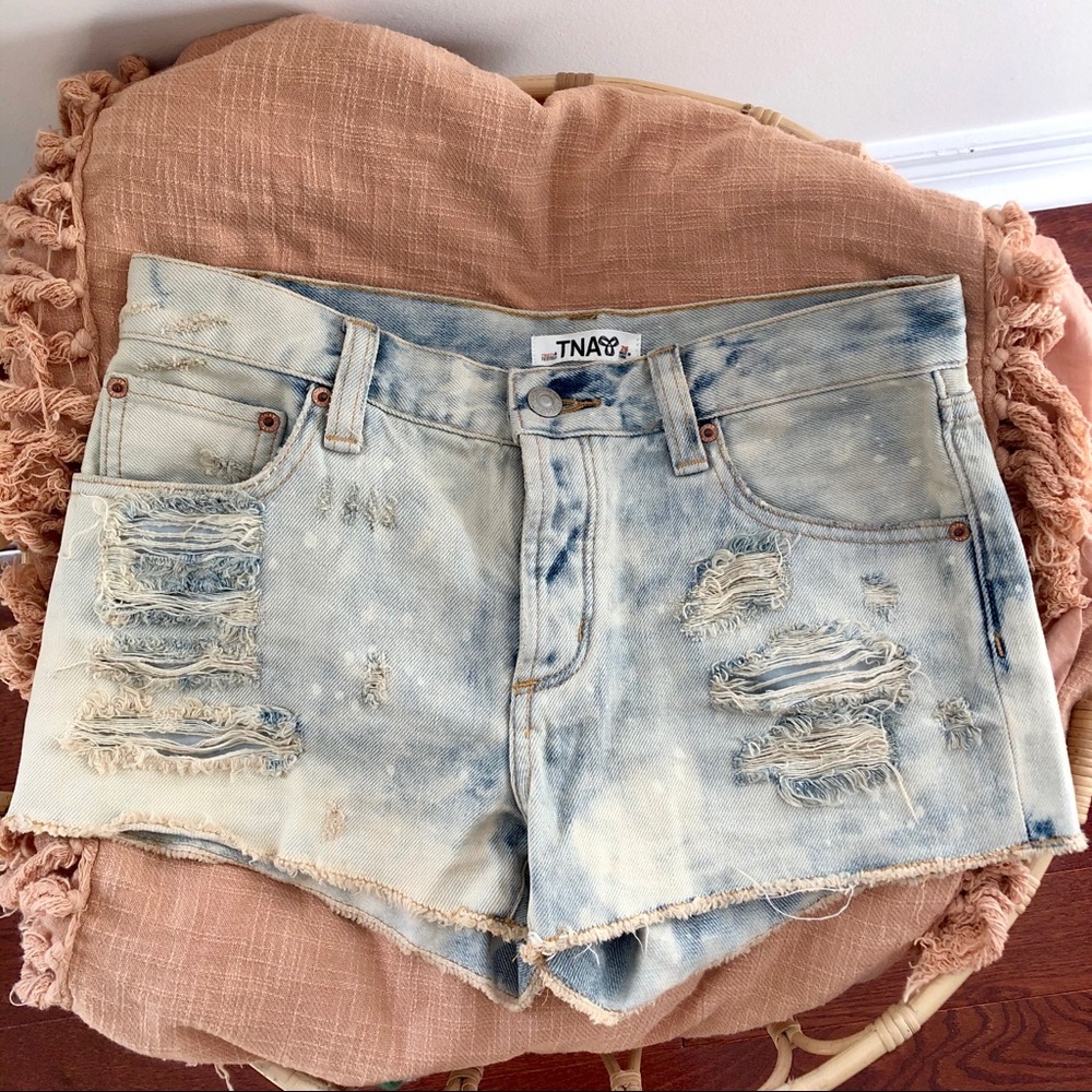 ARITZIA / TNA denim shorts